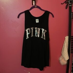 PINK Victoria’s Secret Black M Tank Top
